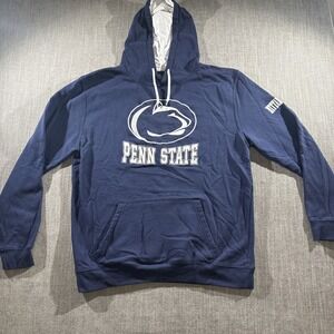 Penn State Hoody Nittany Lions Men's XL Blue Colosseum Pullover Sweatshirt NCAA